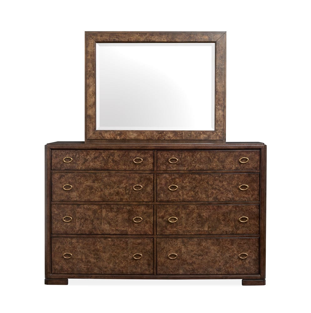 Magnussen - Rowan Espresso Drawer Dresser With Landscape Mirror - B5769-2040 view 2
