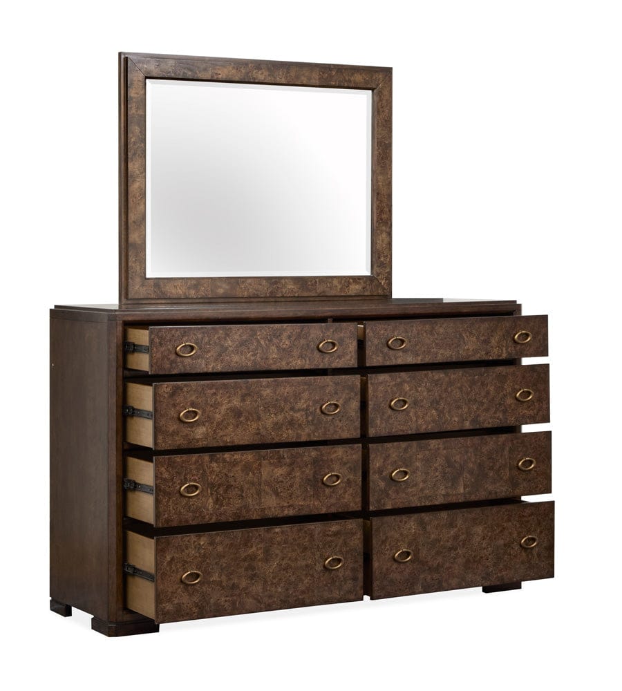 Magnussen - Rowan Espresso Drawer Dresser With Landscape Mirror - B5769-2040 view 6