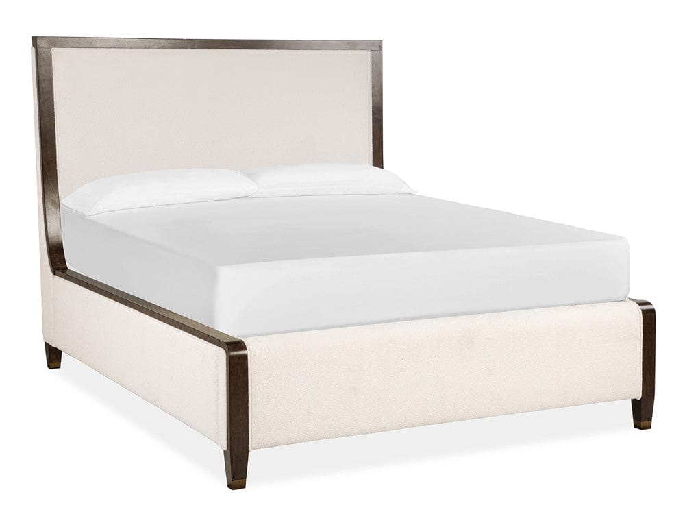 Magnussen - Rowan Espresso Queen Upholstered Panel Bed - B5769-55 view 1