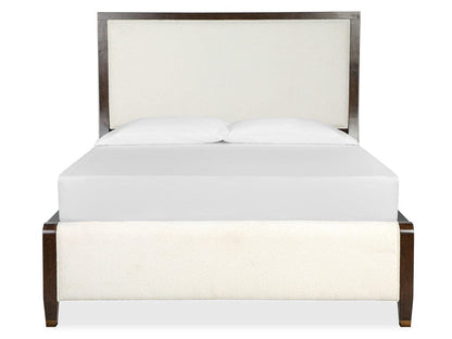 Magnussen - Rowan Espresso Queen Upholstered Panel Bed - B5769-55 view 2