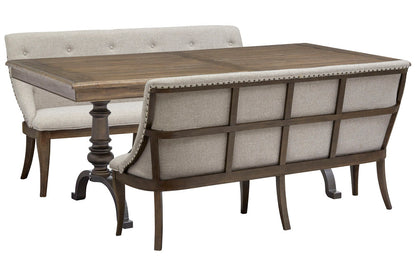 Magnussen - Roxbury Manor Homestead Brown Extendable Rectangular Dining Table With 2 Benches - D5011-20-KIT9 view 1