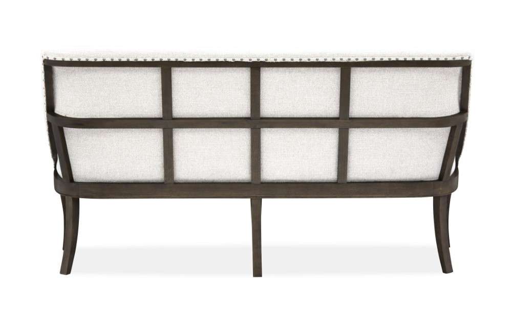 Magnussen - Roxbury Manor Wood Bench w/Upholstered Seat & Back  - D5011-78 veiw 3