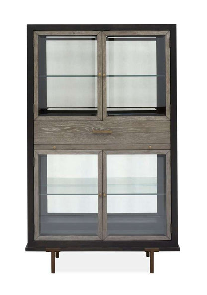 Magnussen - Ryker Display Cabinet in Nocturn Black & Coventry Grey - D5013-08 veiw 8
