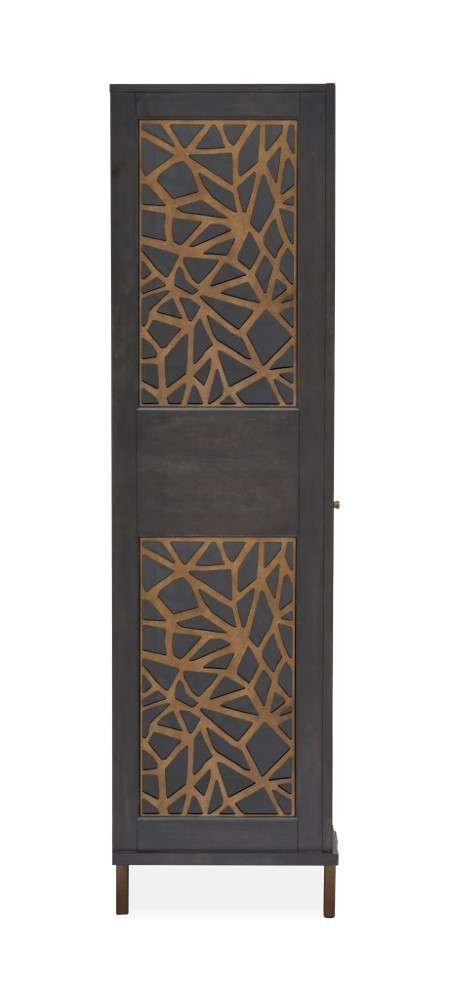 Magnussen - Ryker Display Cabinet in Nocturn Black & Coventry Grey - D5013-08 veiw 9