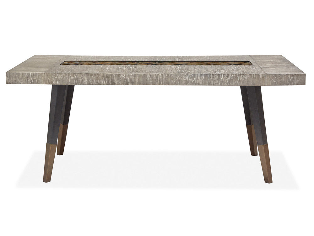 Magnussen - Ryker Nocturn Black And Coventry Grey Rectangular Dining Table With 4 Host Chairs - D5013-20-KIT1 view 3