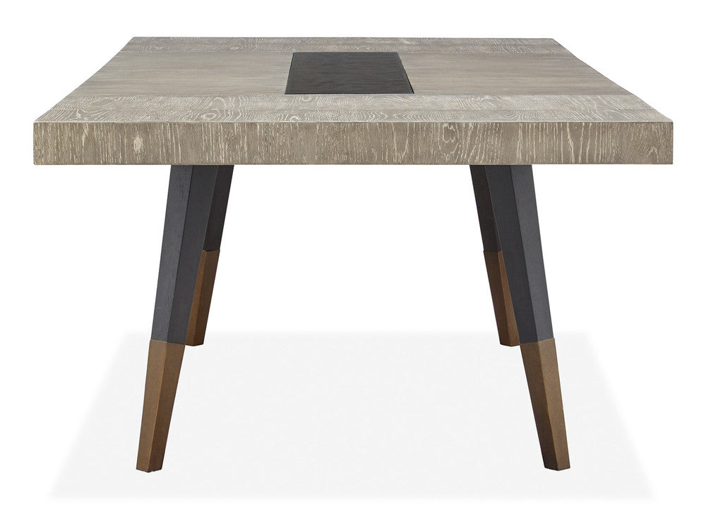 Magnussen - Ryker Nocturn Black And Coventry Grey Rectangular Dining Table With 4 Host Chairs - D5013-20-KIT1 view 4