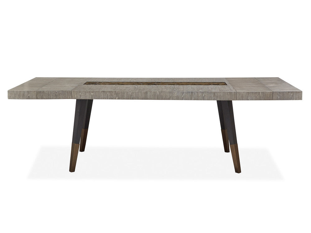 Magnussen - Ryker Nocturn Black And Coventry Grey Rectangular Dining Table With 6 Host Chairs - D5013-20-KIT4 view 6