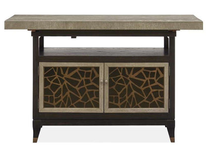 Magnussen - Ryker Rectangular Counter Table in Nocturn Black & Coventry Grey - D5013-42 veiw 3