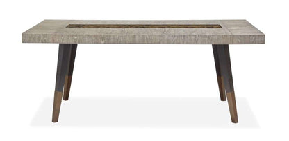 Magnussen - Ryker Rectangular Dining Table in Nocturn Black & Coventry Grey - D5013-20 veiw 4