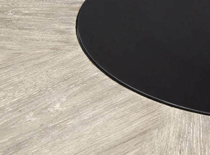 Magnussen - Ryker Round Dining Table in Nocturn Black & Coventry Grey - D5013-24 veiw 3