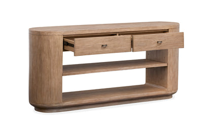 Magnussen - Sanford Chateau Brown Console Sofa Table - T6318-86 view 5