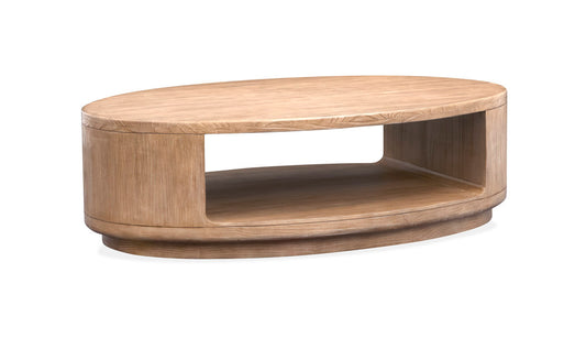 Magnussen - Sanford Chateau Brown Oval Cocktail Table With 2 End Table And Console Sofa Table - T6318-47KIT3 view 2