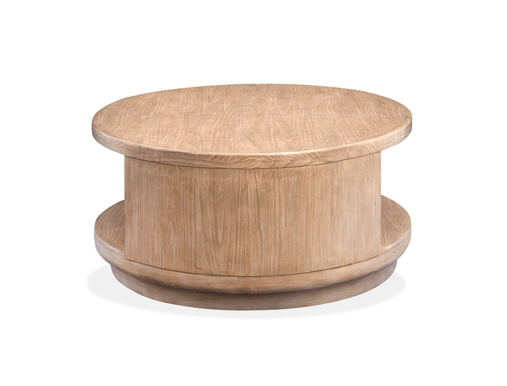 Magnussen - Sanford Chateau Brown Oval Cocktail Table With Casters - T6318-47 view 4