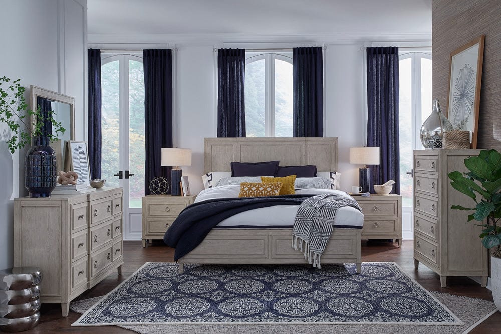 Magnussen - Sheridan Limestone Drawer Dresser With Landscape Mirror - B5671-2040 view 11
