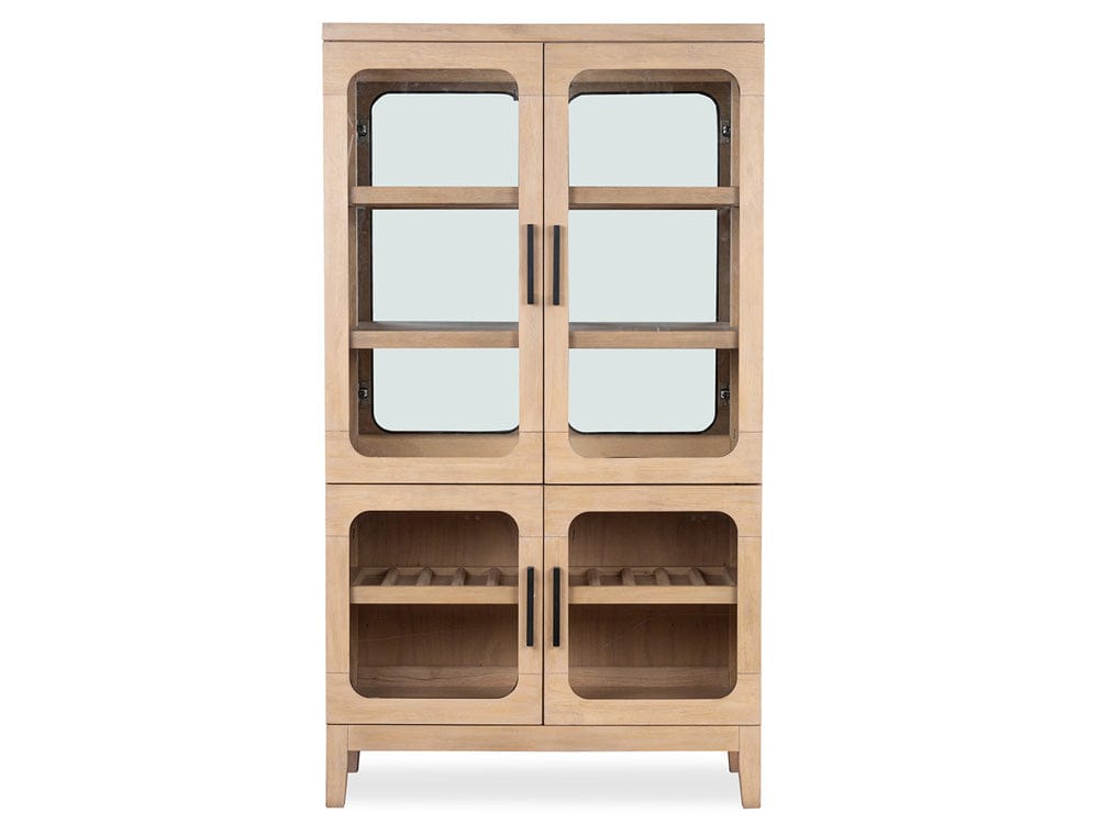 Magnussen - Somerset Butternut Buffet Curio - D5684-04 view 2