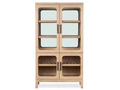 Magnussen - Somerset Butternut Buffet Curio - D5684-04 view 2
