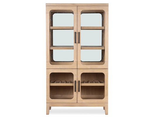 Magnussen - Somerset Butternut Buffet Curio - D5684-04 view 2