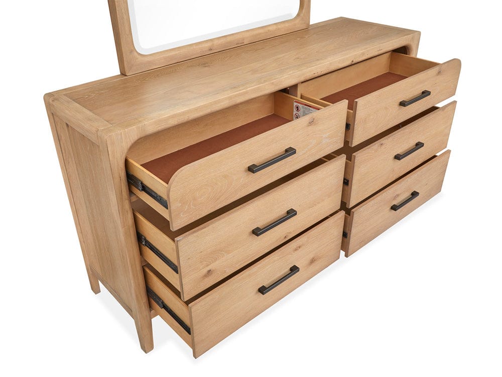 Magnussen - Somerset Butternut Double Drawer Dresser - B5684-22 view 2