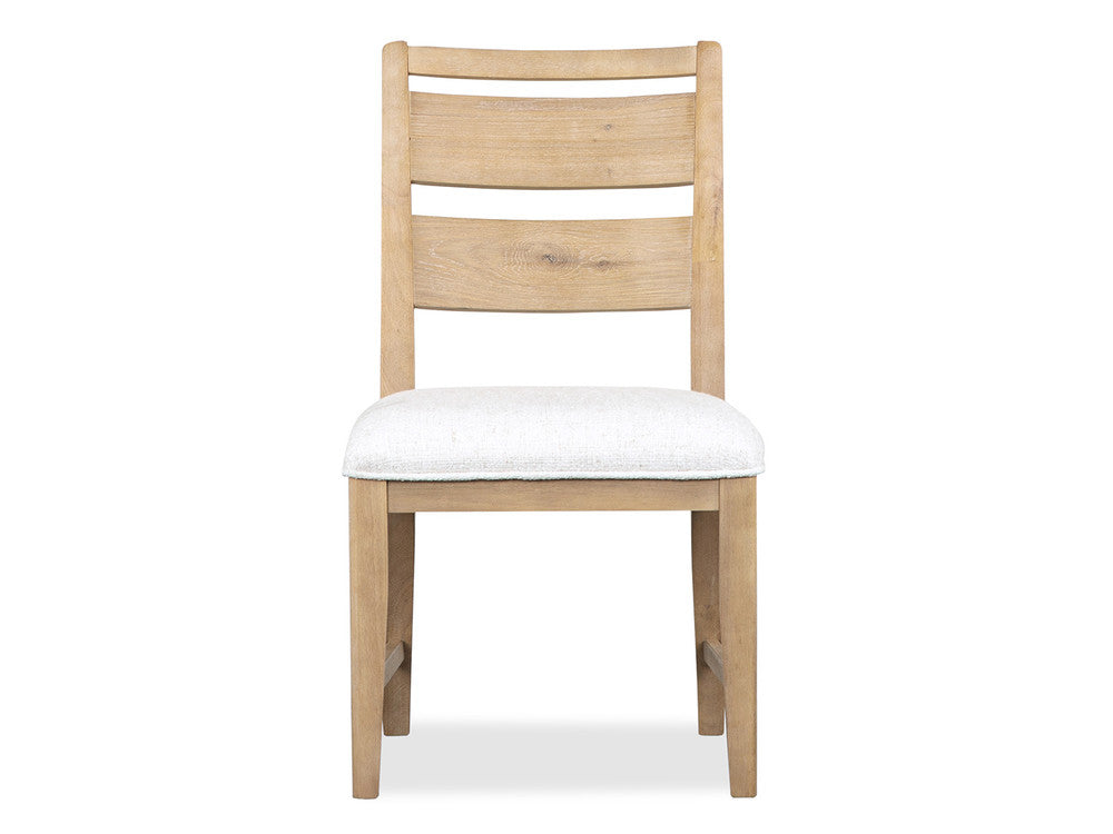 Magnussen - Somerset Butternut Round Dining Table With 2 Side Chairs 2 Arm Chairs And Sideboard - D5684-22-KIT12 view 6