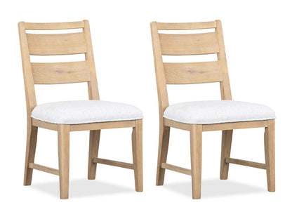 Magnussen - Somerset Butternut Upholstered Side Chair Two Pack - D5684-62 view 1