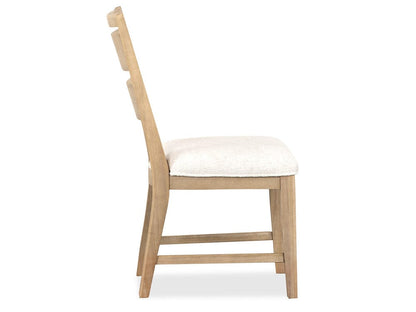 Magnussen - Somerset Butternut Upholstered Side Chair Two Pack - D5684-62 view 3