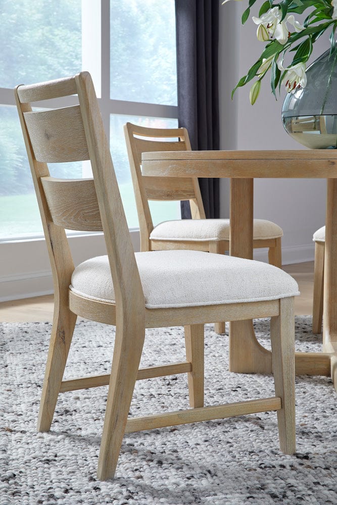 Magnussen - Somerset Butternut Upholstered Side Chair Two Pack - D5684-62 view 7