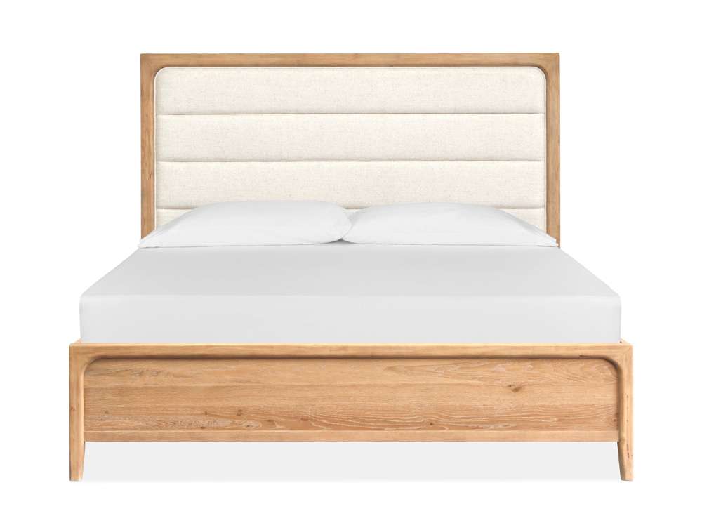 Magnussen - Somerset Complete Queen Panel Bed w/Upholstered Headboard - B5684-55 veiw 1