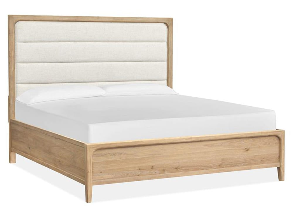 Magnussen - Somerset Complete Queen Panel Bed w/Upholstered Headboard - B5684-55 view 1