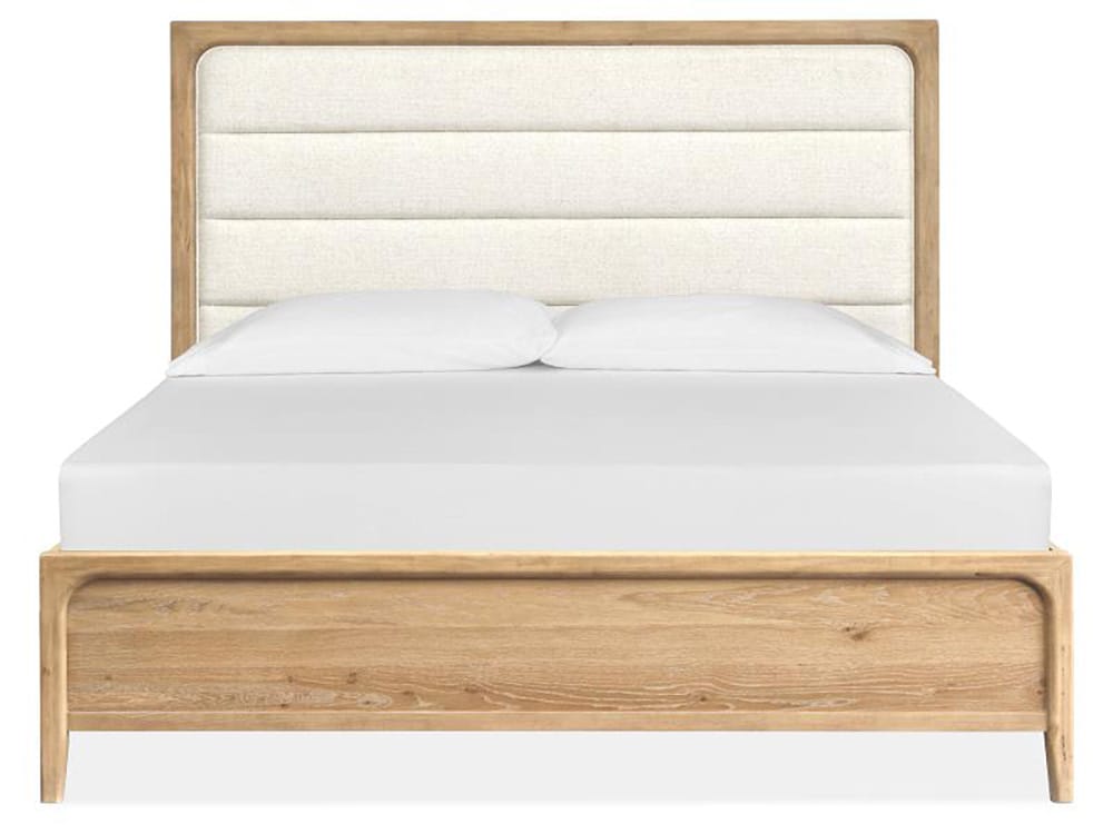 Magnussen - Somerset Complete Queen Panel Bed w/Upholstered Headboard - B5684-55 view 2