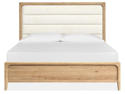 Magnussen - Somerset Complete Queen Panel Bed w/Upholstered Headboard - B5684-55 view 2