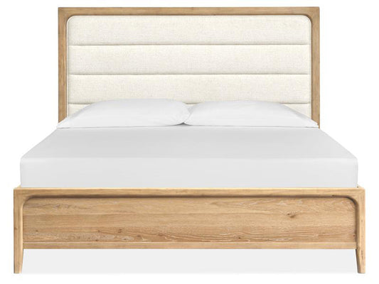 Magnussen - Somerset Complete Queen Panel Bed w/Upholstered Headboard - B5684-55 view 2