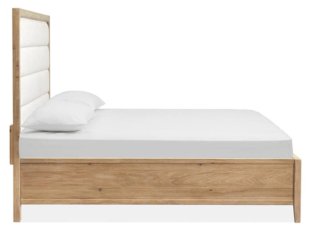 Magnussen - Somerset Complete Queen Panel Bed w/Upholstered Headboard - B5684-55 view 3