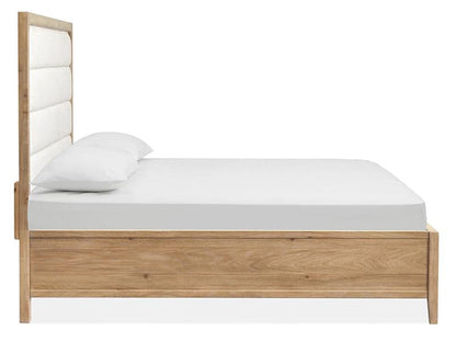 Magnussen - Somerset Complete Queen Panel Bed w/Upholstered Headboard - B5684-55 view 3