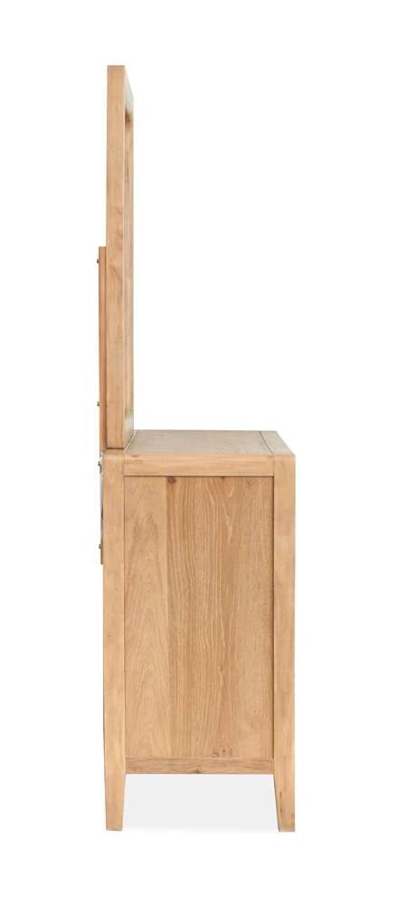 Magnussen - Somerset Double Drawer Dresser with Landscape Mirror - B5684-2240 veiw 4