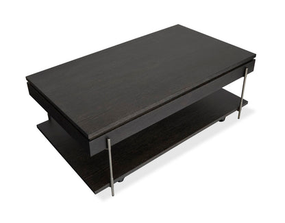 Magnussen - Spencer Dark Briarsmoke Lift Top Storage Cocktail Table With Casters - T5897-50 view 2