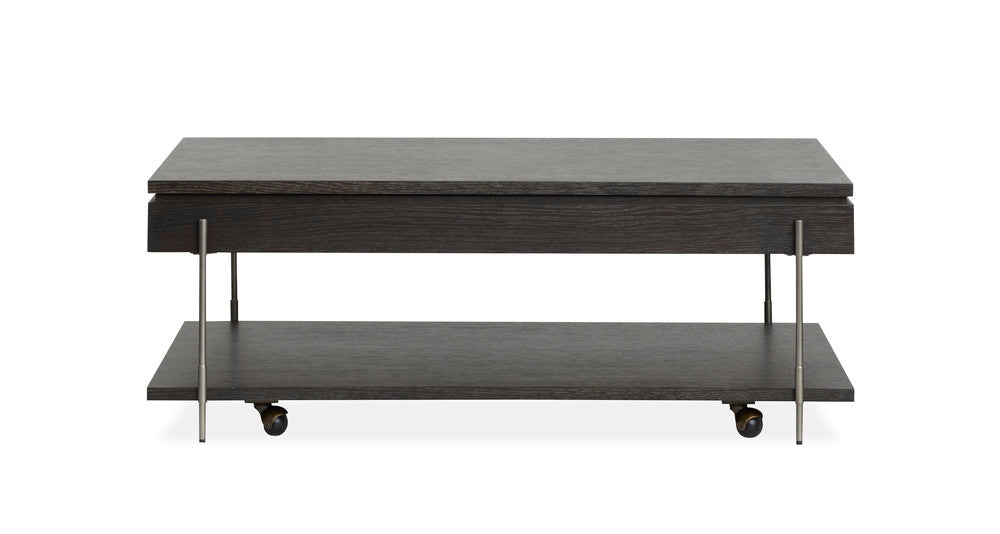 Magnussen - Spencer Dark Briarsmoke Lift Top Storage Cocktail Table With Casters - T5897-50 view 3