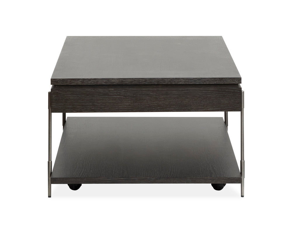 Magnussen - Spencer Dark Briarsmoke Lift Top Storage Cocktail Table With Casters - T5897-50 view 4