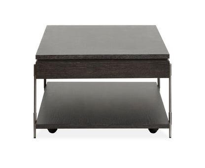 Magnussen - Spencer Dark Briarsmoke Lift Top Storage Cocktail Table With Casters - T5897-50 view 4