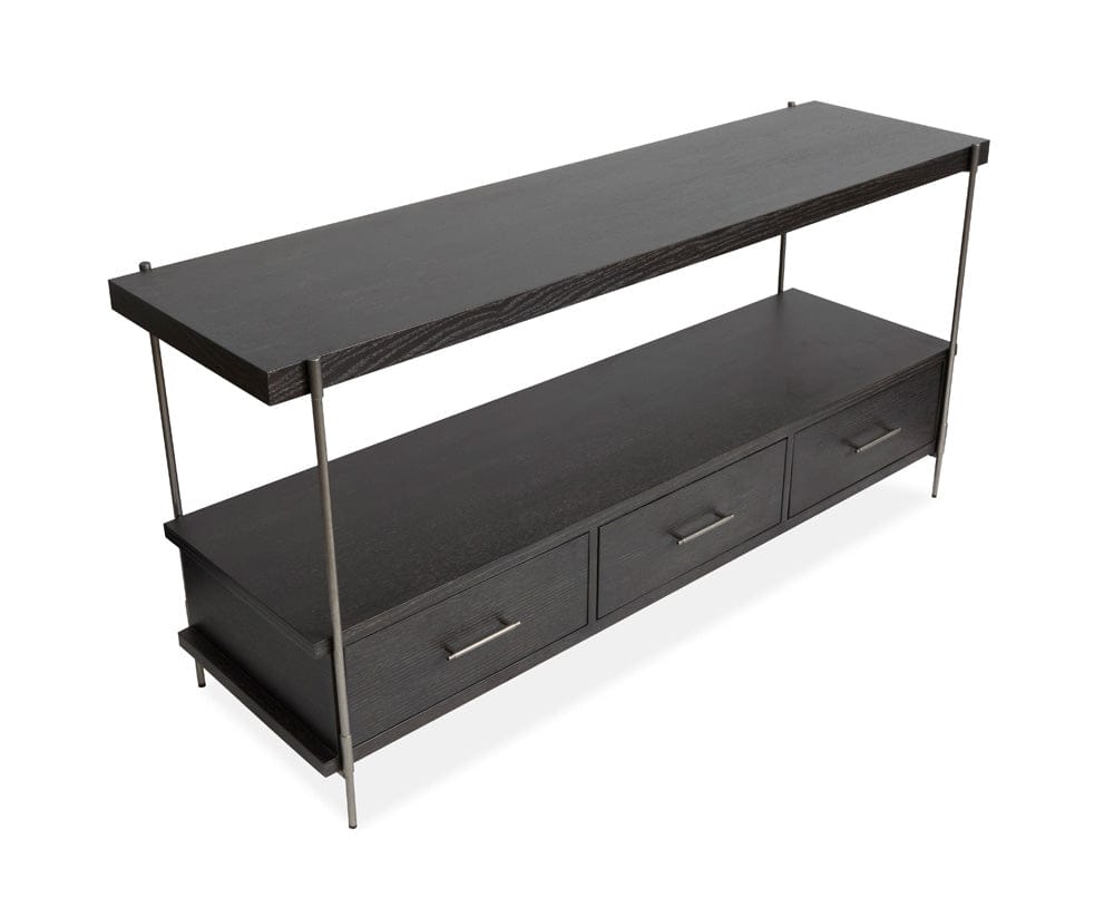 Magnussen - Spencer Dark Briarsmoke Rectangular Sofa Table - T5897-73 view 3