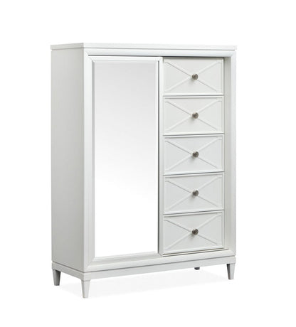 Magnussen - Springhouse Whisper White Door Chest - B5993-13 view 1