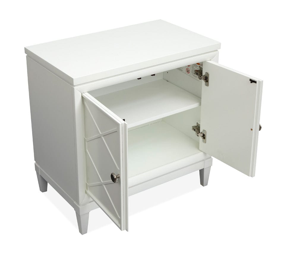 Magnussen - Springhouse Whisper White Door Nightstand - B5993-03 view 5