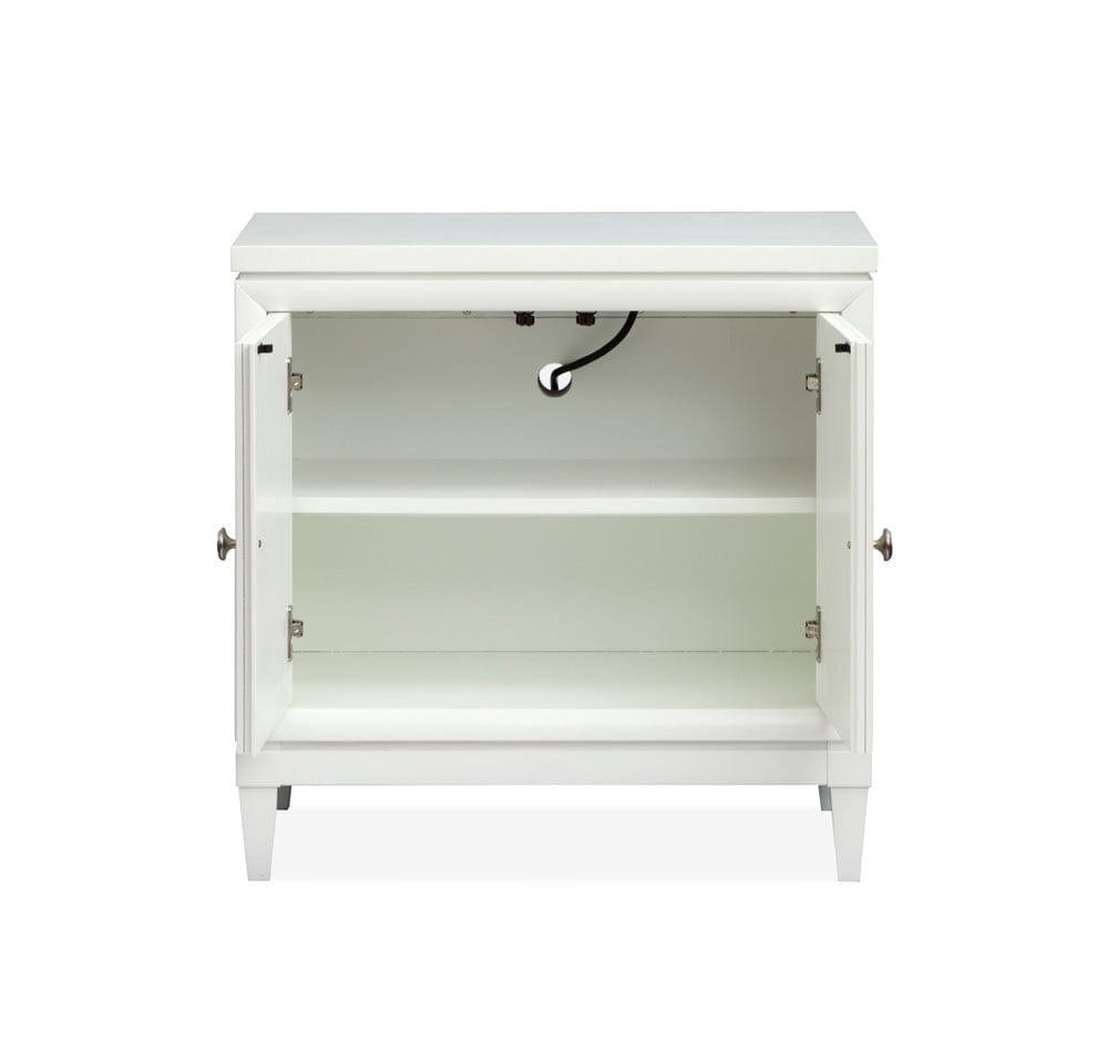 Magnussen - Springhouse Whisper White Door Nightstand - B5993-03 view 6