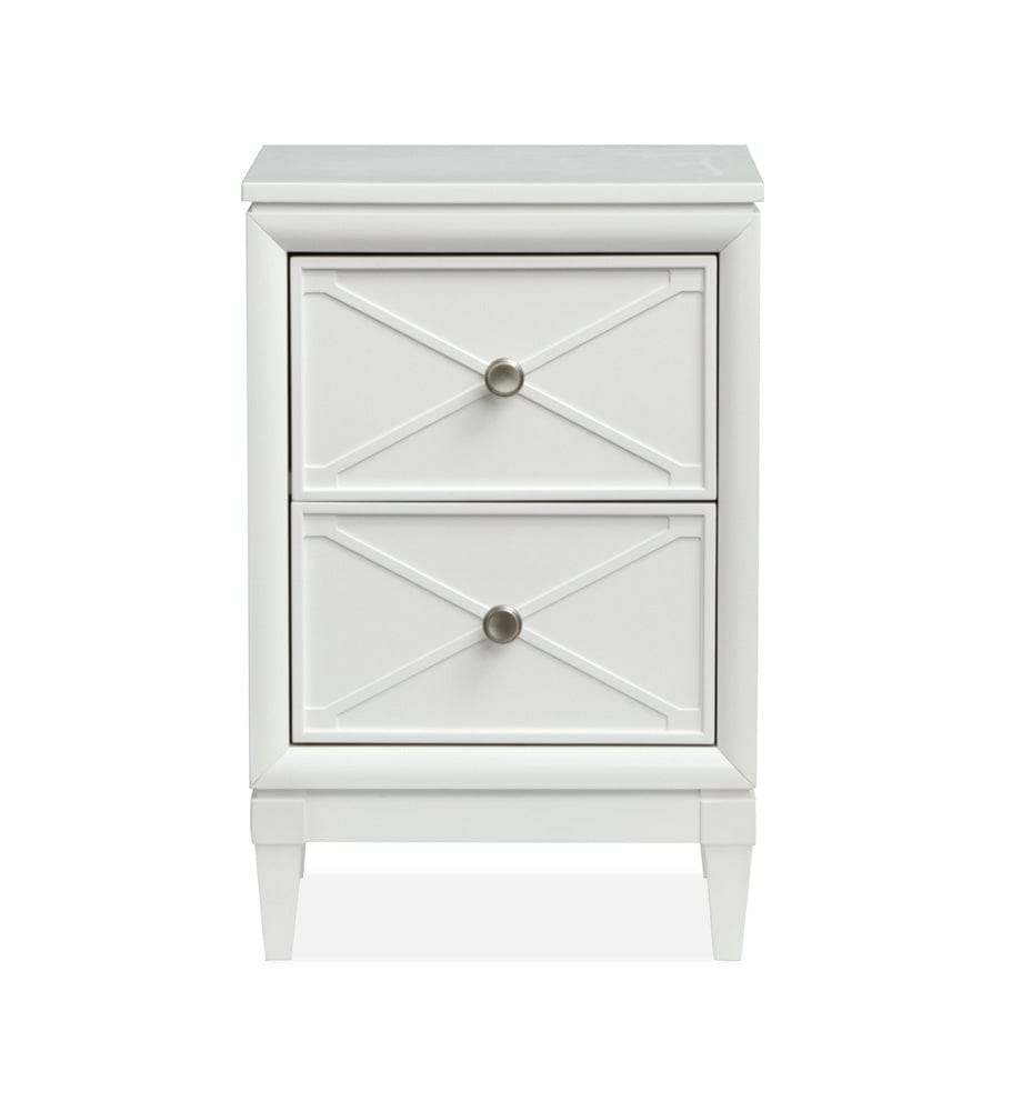 Magnussen - Springhouse Whisper White Drawer Nightstand - B5993-01 view 2