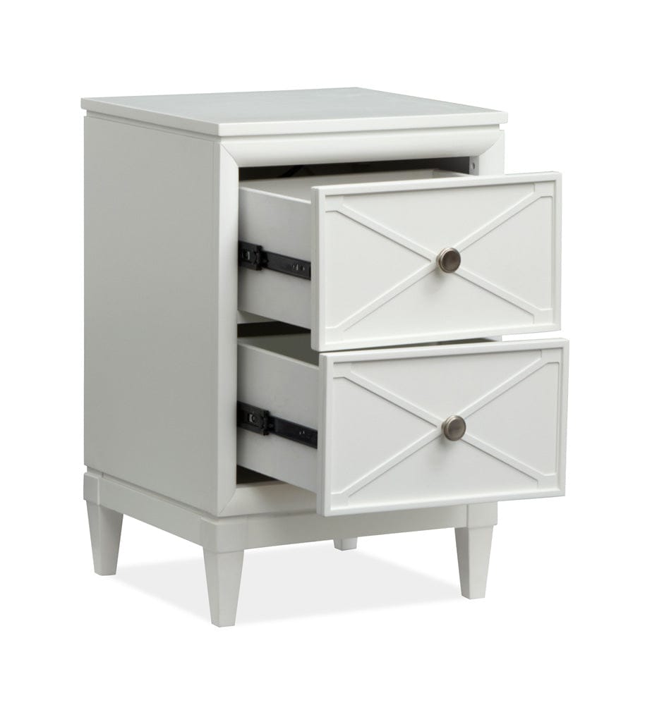 Magnussen - Springhouse Whisper White Drawer Nightstand - B5993-01 view 4