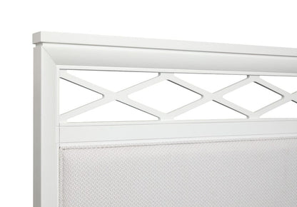Magnussen - Springhouse Whisper White Queen Upholstered Panel Bed - B5993-55 view 4