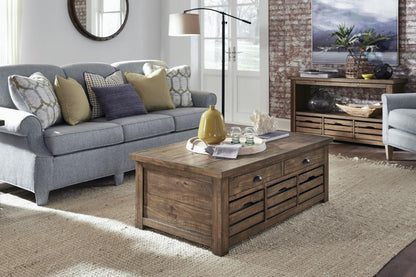 Magnussen - Stratton Lift Top Storage Cocktail Table ( Casters) - T4481-50 veiw 3