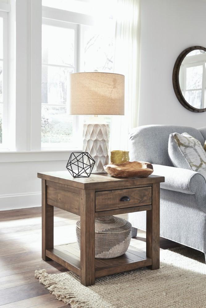 Magnussen - Stratton Rectangular End Table - T4481-03 veiw 3