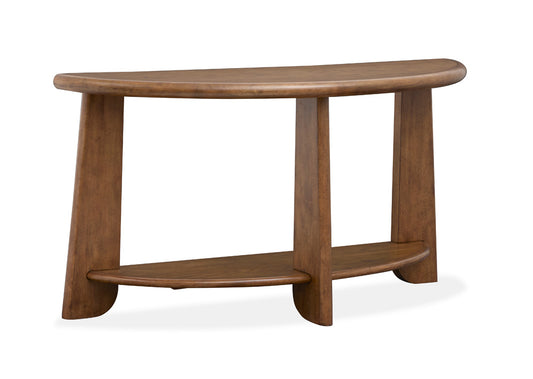 Magnussen - Tanner Tawny Brown Demilune Sofa Table - T6354-75 view 1
