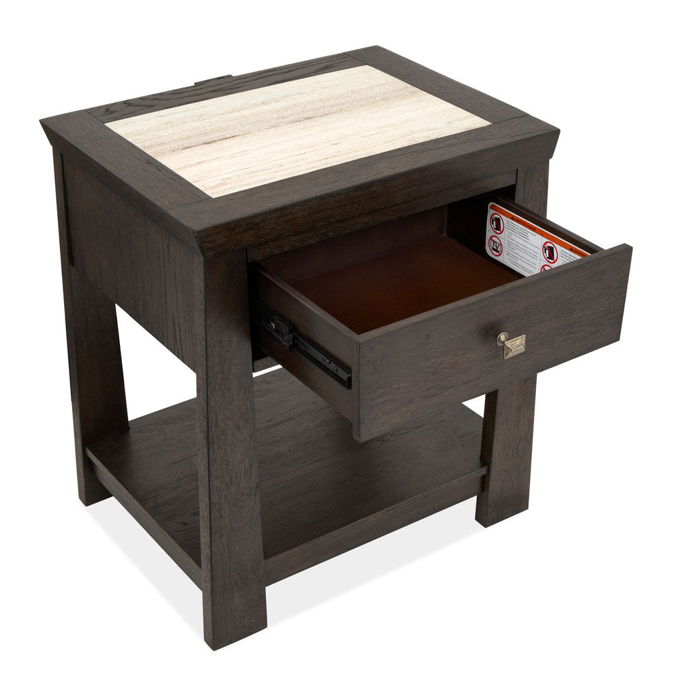 Magnussen - Tauren Cal.King Panel Bed With 2 Open Nightstands - B6434-74-KIT7 view 8