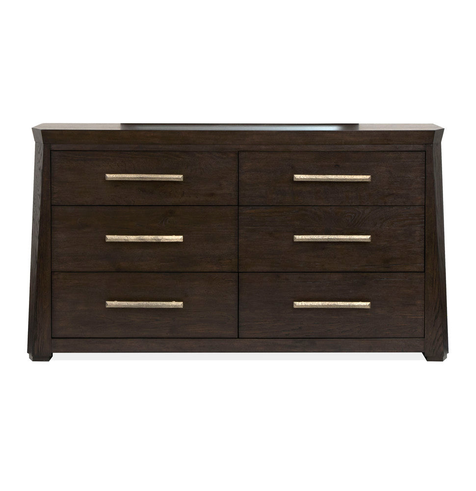 Magnussen - Tauren Coffee Bean Double Drawer Dresser - B6434-22 view 2